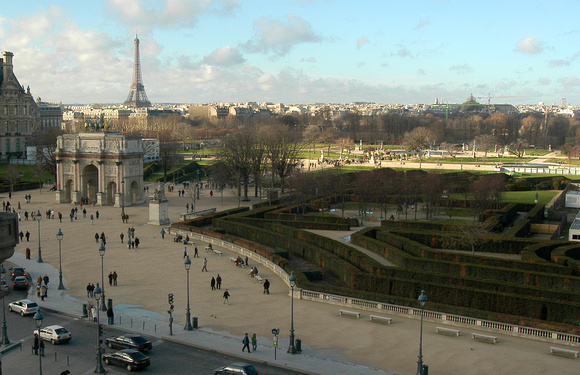 View from the Lourve, Paris