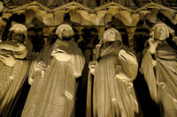 Statuary on Notre Dame, Paris