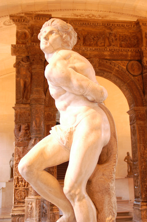 Statue at the Lourve, Paris